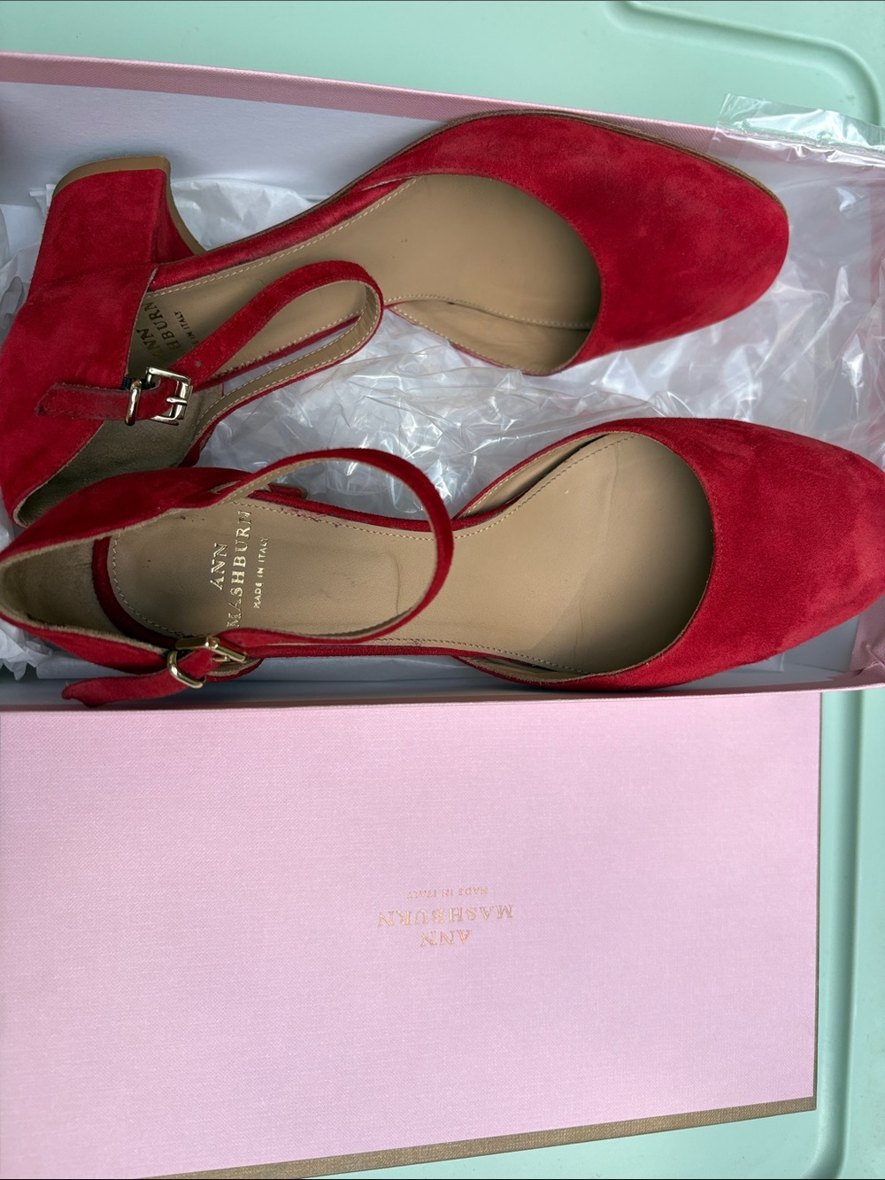 Ann Mashburn Mary Jane Block Heels
